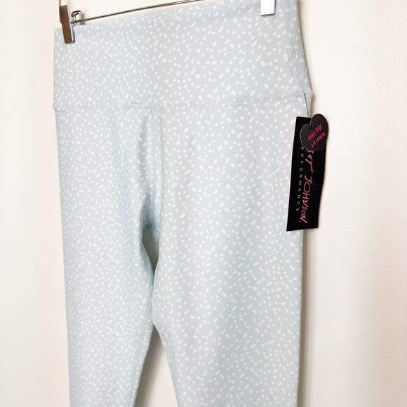 NWT Betsey Johnson Performance High Rise 7/8 Leggings L - Picture 2 of 7